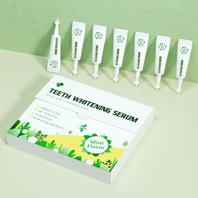 China 5 Mins One Day 2021 NEW OEM No Flavor Mint Sensitivity Total Teeth Worry Tea Smoke Plaque Stains Cleaning Teeth Whitening Essence Gel Serum for sale