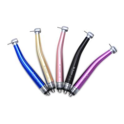 China 2 or 4 Holes Steel Colored Electric Electric Led Dental Replacement Parts Pieza De Mano Dental Turbina High Speed ​​Handpiece Of Holes Handpiece Prices for sale