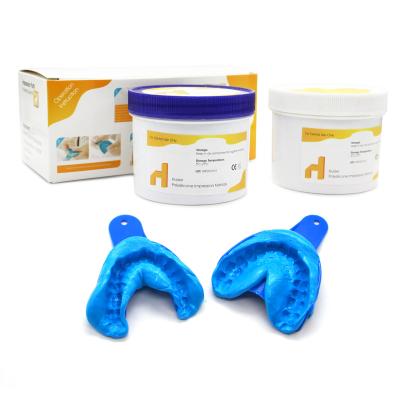 China Polymer Dental Equipment Making Dentures Custom Logo Polysilicone Dental Impression Material VPS Silicon Impression Material for sale