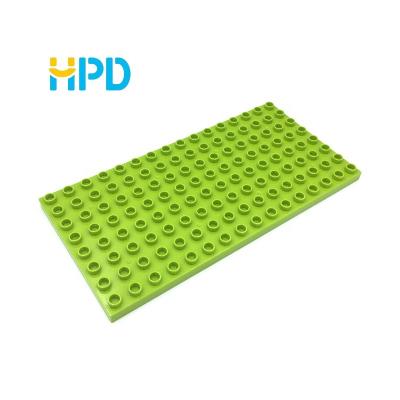 China 8x16 Dots Building Blocks Toy Creative Big Kid Child Kid Brick Baseplate DIY Preschool Toy Dots Building Blocks for sale