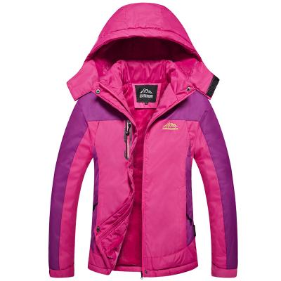 China Hot Selling Warm Windproof Jacket Waterproof Breathable Hoodies Winter Outdoor Sports Stormclothes Ski Climbing Suits Unisex for sale