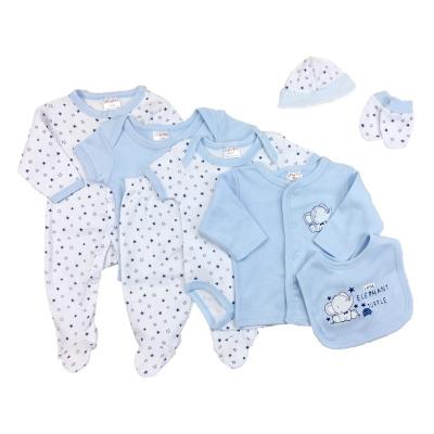 China 2021 Unisex Breathable Infant Newborn Girls Boys Bedding Eight-Piece Suite Bedding Sweat Cotton Baby Clothes Body Suit Sets for sale