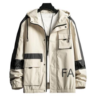 China Fujian Black Windproof Jackets J115 2020 News Man Windproof Clothes Breathable Jackets Outdoors Wear New Jacket Coats Men Winter Wear for sale