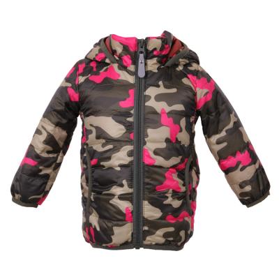 China Breathable Camouflage Print Kids Clothing Coats Stripper Bubble Bomber Jacket Boy Winter 2020 Quilted Warm Making for sale