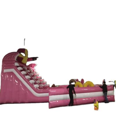 China Ourdoor Inflatable Toys/Indoor Inflatable Games Shape Bouncer Water Slides Backyard Slide Commercial Inflatable Water Park Slide for sale