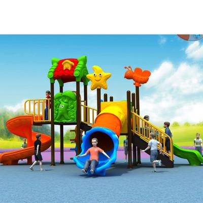 China New Arrival Kids School Children Plastic Slide Commercial Outdoor Children Playground Equipment for sale