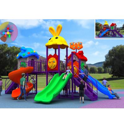 China 2021 New Arrival Plastic Outdoor Childcare Playground Equipment Kids For Sale for sale