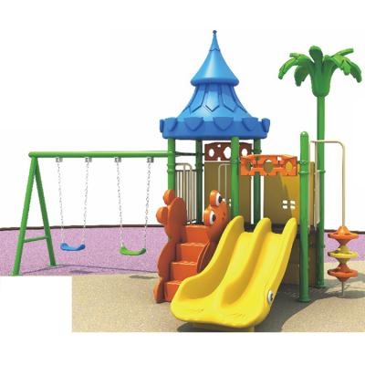 China Plastic Outside Attractive Outdoor Homemade Commercial Child Care Playground Equipment for sale