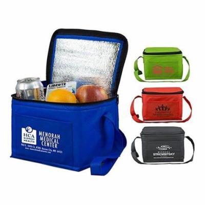 中国 Custom 6pcs beer cans bottles cooler bag  insulated promotion thermal lunch picnic bag 販売のため