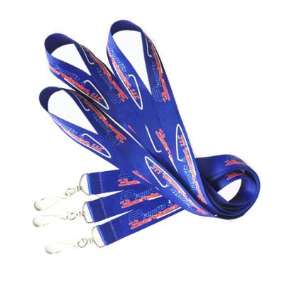 China Plastic Woven Neck Badge Lanyard Retractable Badge Holder Logo Custom for sale