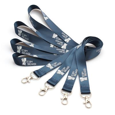 Китай OEM Nylon Company Branded Lanyards Strap Silkscreen Printing продается