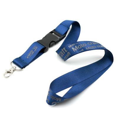 Κίνα Silkscreen Printed Nylon Sublimation Lanyards Blank Polyester For Promotions And Events προς πώληση