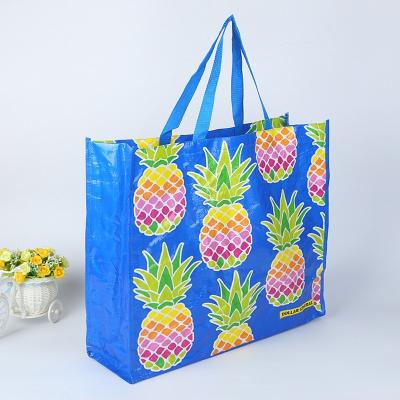 China Custom Laminated Polypropylene Non Woven Shopping Bag Environmentally Friendly for sale