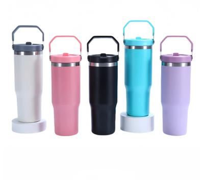 Chine Portable Sports Stainless Steel Vacuum Bottle With Straw Student Tumbler Cup à vendre