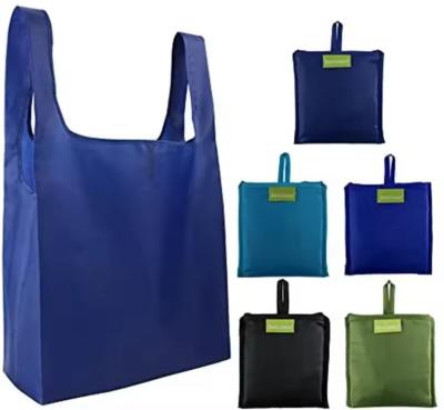 Китай Promotional RPET Polyester Foldaway Shopping Bag Collapsible Reusable продается