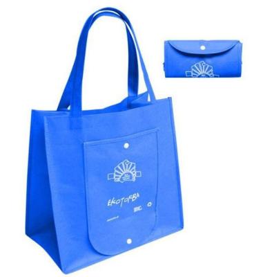 Китай Fold Away Reusable Collapsible Shopping Bag PP Non Woven Custom Logo продается