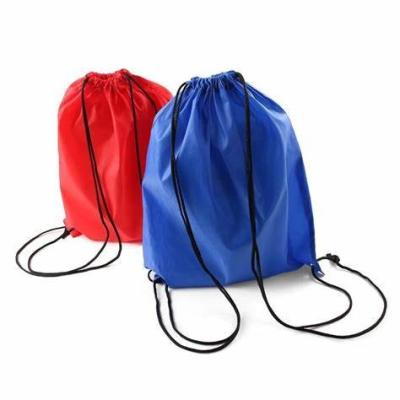 Κίνα Polyester Drawstring Dust Bag Backpack Bulk For Camping Fitness Tourism Yoga Sports προς πώληση