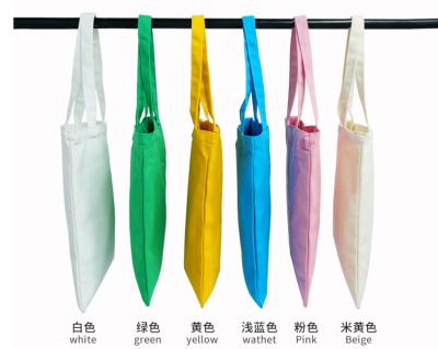 China Verfügbar Low Moq Farbige Leinwand Tote Taschen Für Lebensmittelgeschäfte Diy Handwerk und Geschenk Geben Plain zu verkaufen