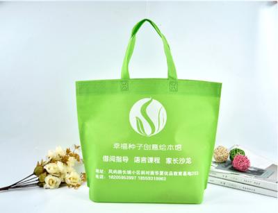 China Acceptable Small Order With Logo Printing Non Woven Gift Bag Customization No Side With Bottom Shopping Bags for sale