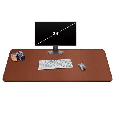 China Extended Gaming Mouse Pad Desktop Protective PU Extra Large Waterproof Non-slip Leather Anti-skid Mat Top 1200x600mm Deskmat for sale