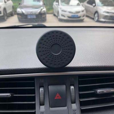 China Magsaf Adjustable Magnetic Car Phone Holder Black Aluminum Alloy For Phone 13 12 Pro Max Mini for sale