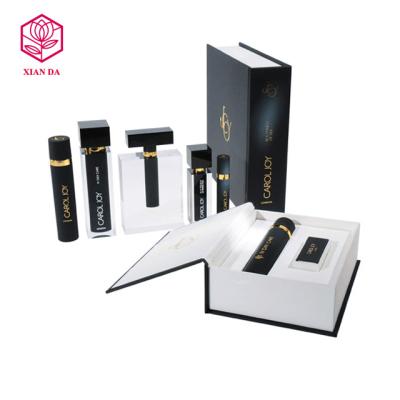 China Handmade Black Luxury Bottle Eva Cosmetic Box Insert Cosmetic Magnetic Boxes for sale