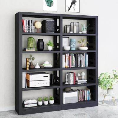 China Dismantled home furniture bookshelf bookshelf metal storage display rack for sale