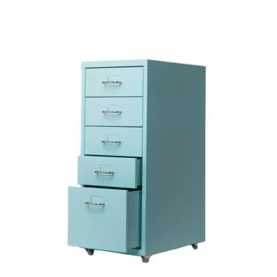 China HIT LOW Home Office Storage 5/6 Drawer Cabinet Under Mobile Office Pedestal Filing Cabinet for sale