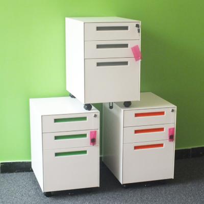 China Modern Best Selling Metal Mobile Drawer Filler Steel Mobile Cabinet for sale