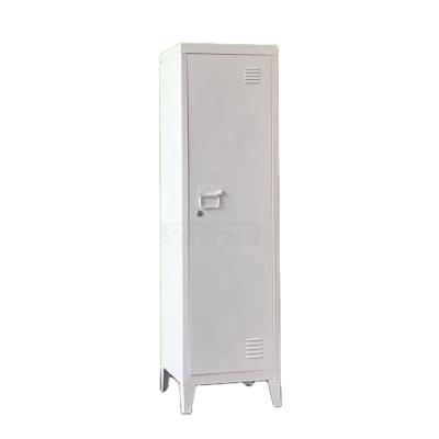 China Dismantled Single Door Locker Cabinet One Door Worker Metal Closet Metal Steel Locker For Sale for sale