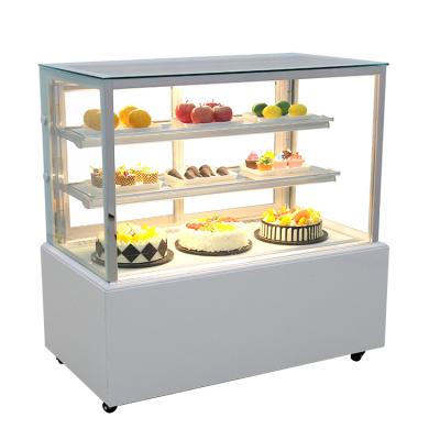 China High Quality Commercial Single-temperature Refrigerator Cake Carrier Rack Display Freezer for sale