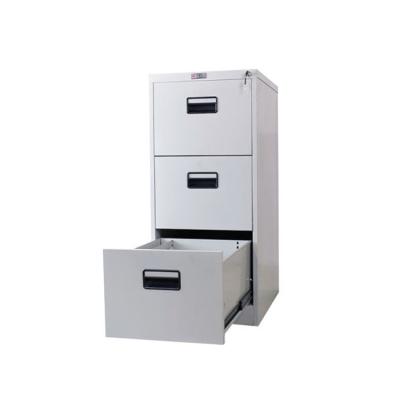 China Adjustable (Height) Metal Cabinets 3 Drawer Office Storage Cabinet Steel Filing Cabinet With Lock for sale