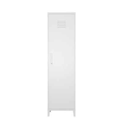 China Single Lockers Armarios Roperos Armarios De Ropa Adjustable Single Metal Locker Gym 1 Door Locker 1 Door Metal Locker (Size) for sale