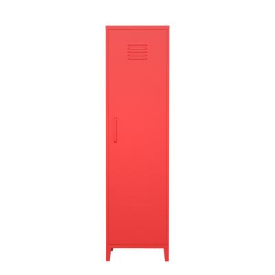 China Factory Price Adjustable Single Door (Height) Locker Cabinet Gym Metal Locker Storage Steel Locker With Price for sale