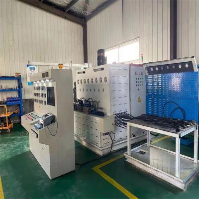 China Construction Industry Hydraulic Valve Test Bench, Computerized Multi-way Valve Flow and Pressure Test Bench for sale