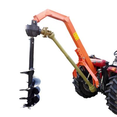 China Hydraulic farms lowes post hole digger with 75hp gearbox for sale