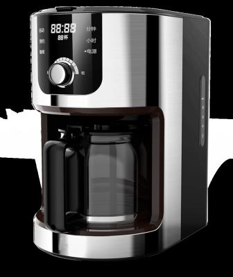 China Household 10 Cup Automatic Coffee Machine With Coffee Bean Grinder From Bean To Cup for sale