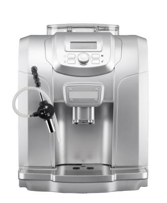 China Hotel One Touch Bean To Espresso Cappuccino Latte Full Automatic Espresso Coffee Maker With Large LCD Display for sale