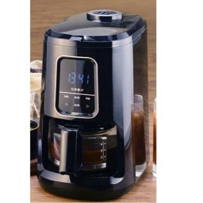 China 600ML Household Automatic Compact Grind And Brew Coffee Maker With Touch Screen Easy Operation for sale