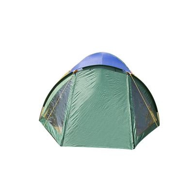 China New Design Outdoor Camping Picnic Hotel 3 Person PE Straight Tying Type Tent for sale