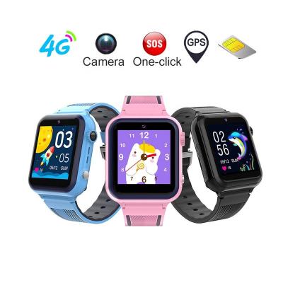 China Wifi 1.69 Inch Large Screen HD Video Smartwatch GPS Call 4G Smart Watch Tracking Device SIM Card SOS IP67 Waterproof Children Watch for sale