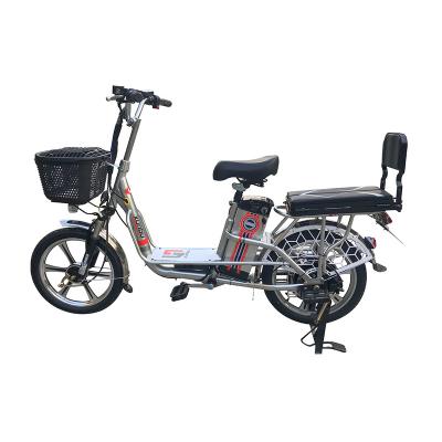 China 2022 Fashion 48V 350W Carbon Fiber Electric Bicycle Electric Bike City e Bike for sale