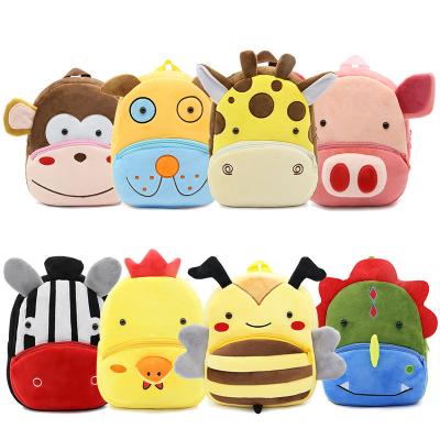 China Cheap wholesale cute animal backpackKids backpackKids plush school bag plush cartoon animal backpack kids“ for sale