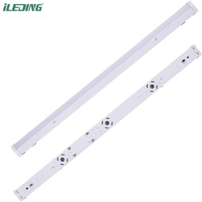 China 2FT-8FT Linkable LED Linear Batten Light voor kantoorwinkel 10W 18W 35W Strip Light Te koop