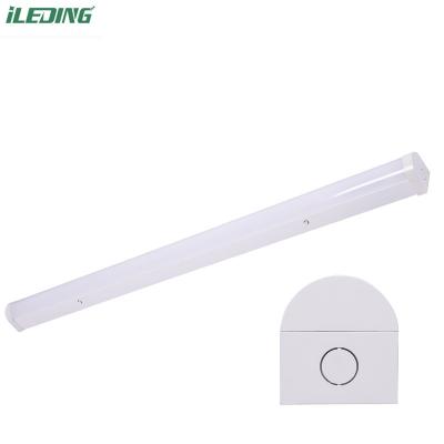 China 140lm/w Indoor LED Batten Light Fixture for Supermarket Shop 2FT 4FT 8FT 60W 90W for sale