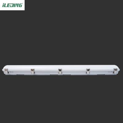 China AC 110V Parking LED Tube Vapor Tight Luminaire 4FT IP66 LED Iluminación a prueba de agua Luz a prueba de tres en venta