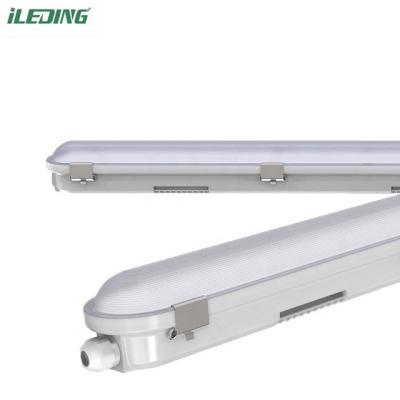 China Armazém de garagem 5FT IP66 LED Tri Proof Fixture Vapor Tight Dimmable Light 55W AC 110V ±10% à venda