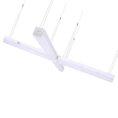 China Innenkantoor 120-277V 90W 8FT lineair geleid Batten Strip Light Fixture met 3CCT Tunable Te koop