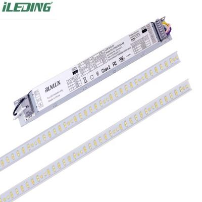 China 46W 4FT LED Magnetic Light Linear Lights 2 4 Troffer Retrofit Kit Light Solution for sale