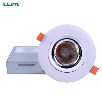 China Long Working Time 50000 hours Tunable 5CCT LED COB 15W Light SLIM Dimmable LED Recessed Downlight for sale